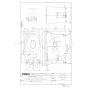 TOTO CS232B+SH232BAK+TCF4744 ピュアレストQR+アプリコットF4 取扱説明書 商品図面 施工説明書 ピュアレストQR+アプリコットF4 商品図面1